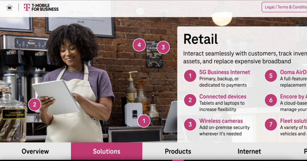 T-Mobile For Business Tool